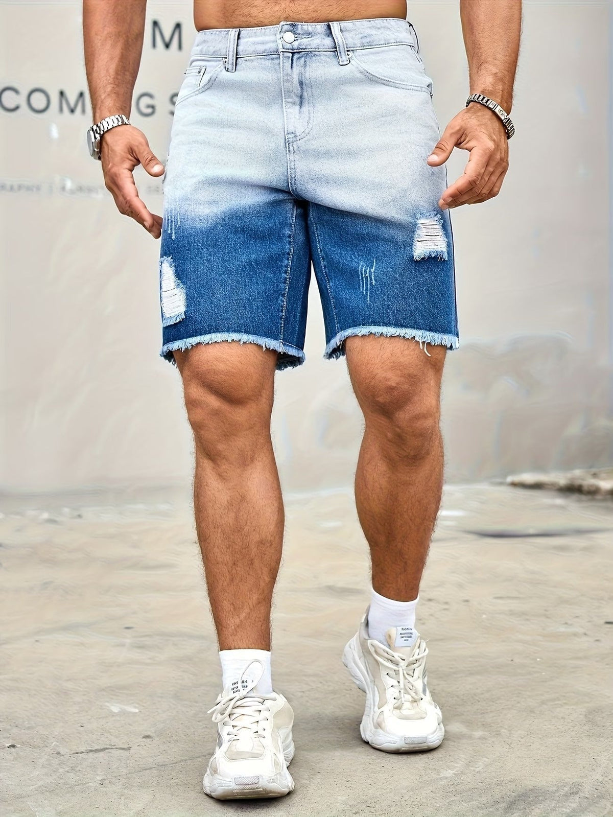 Shorts Bicolores pour Hommes