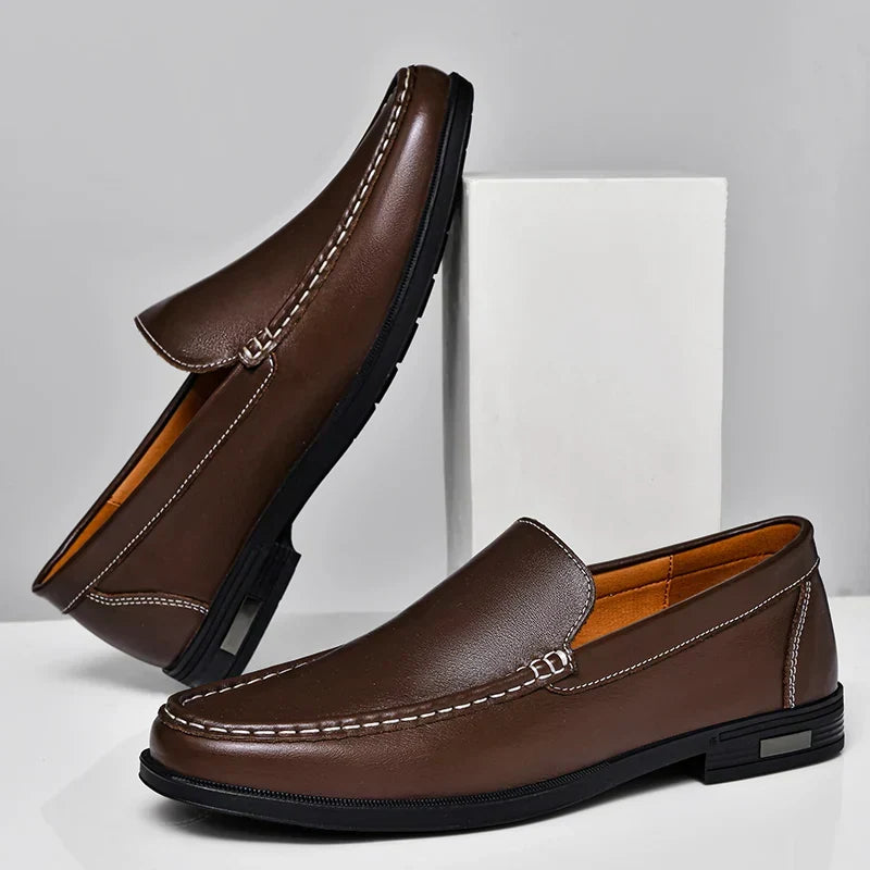Mocassins homme bout cousu