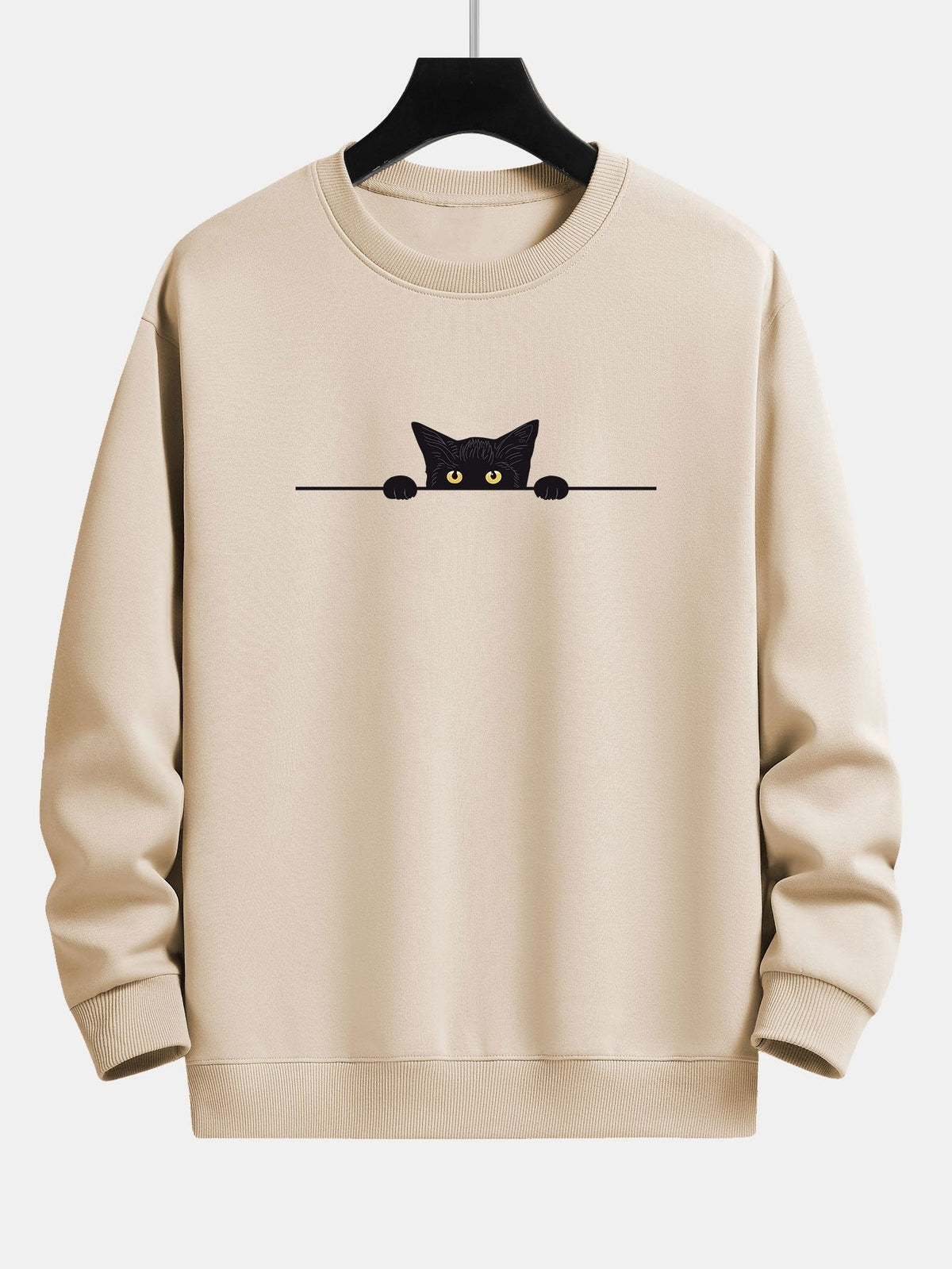 Sweat homme imprimé col rond