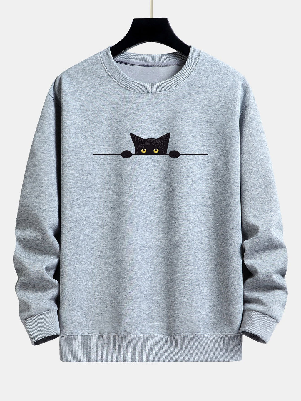 Sweat homme imprimé col rond