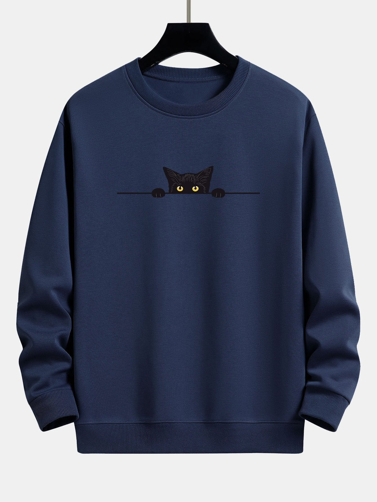 Sweat homme imprimé col rond
