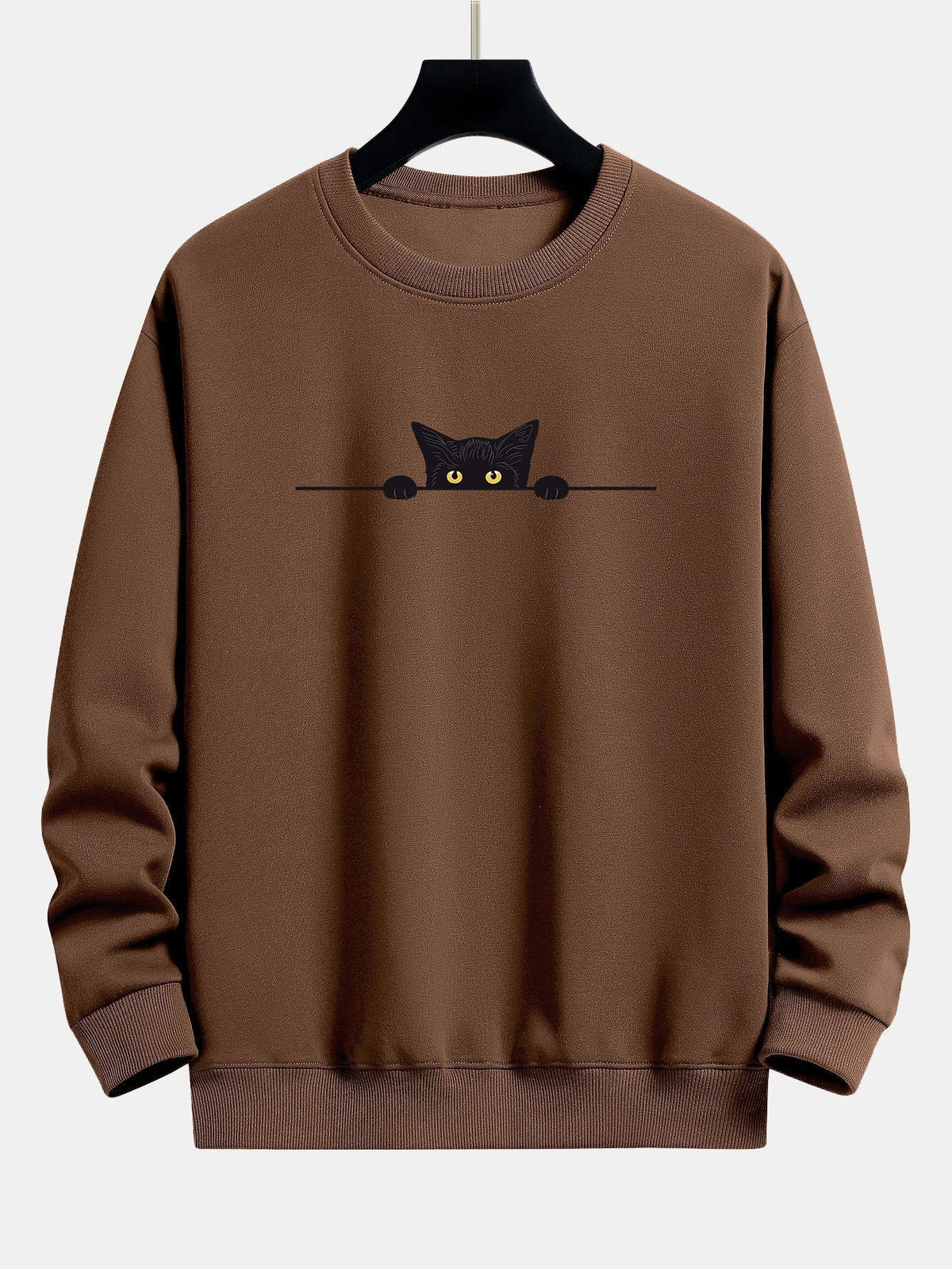 Sweat homme imprimé col rond