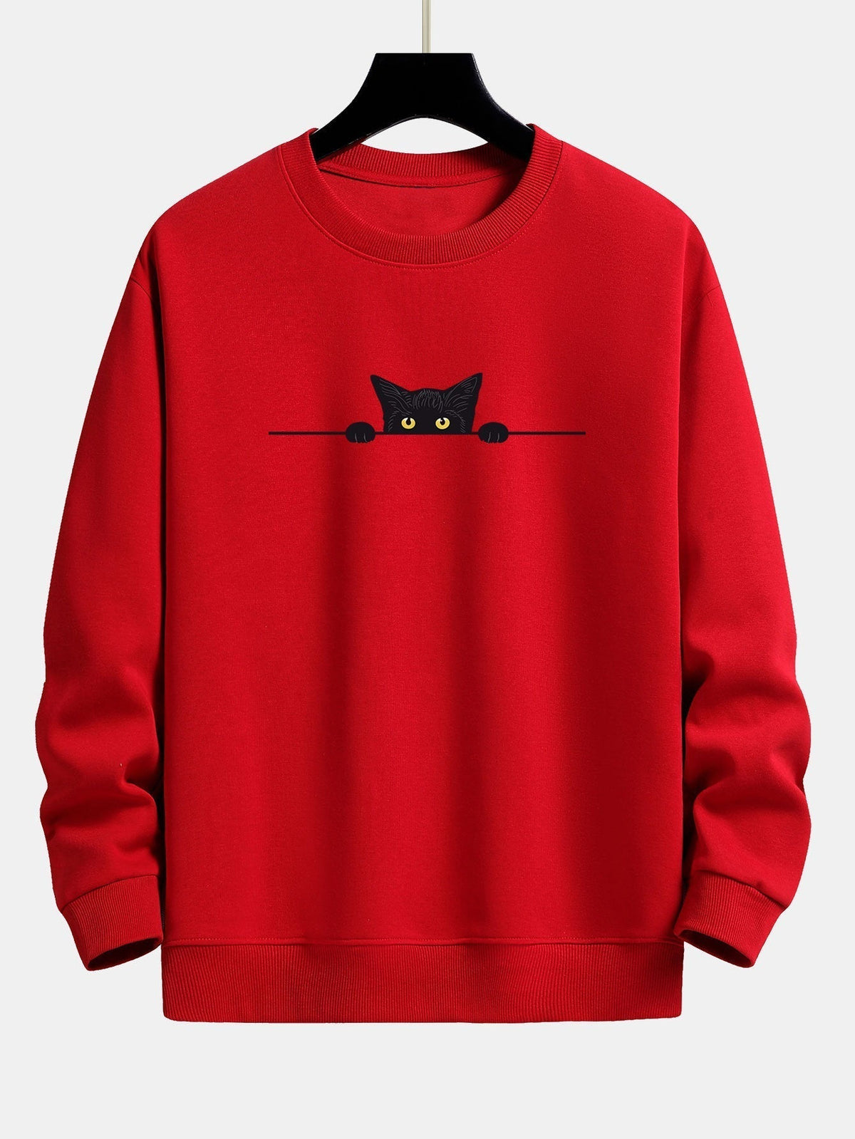 Sweat homme imprimé col rond