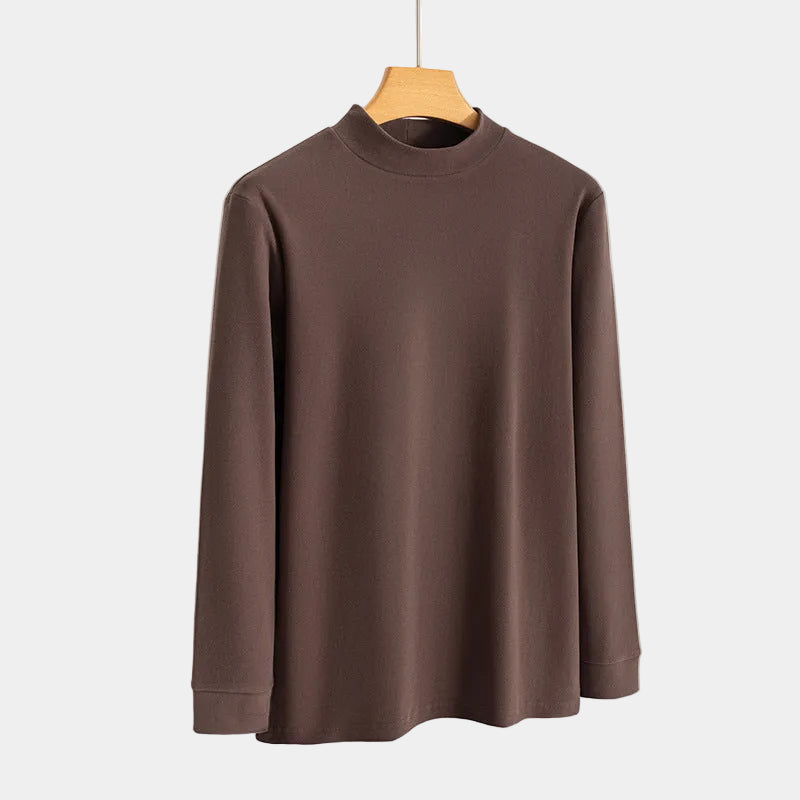 T-shirt homme col montant