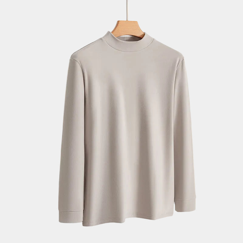 T-shirt homme col montant
