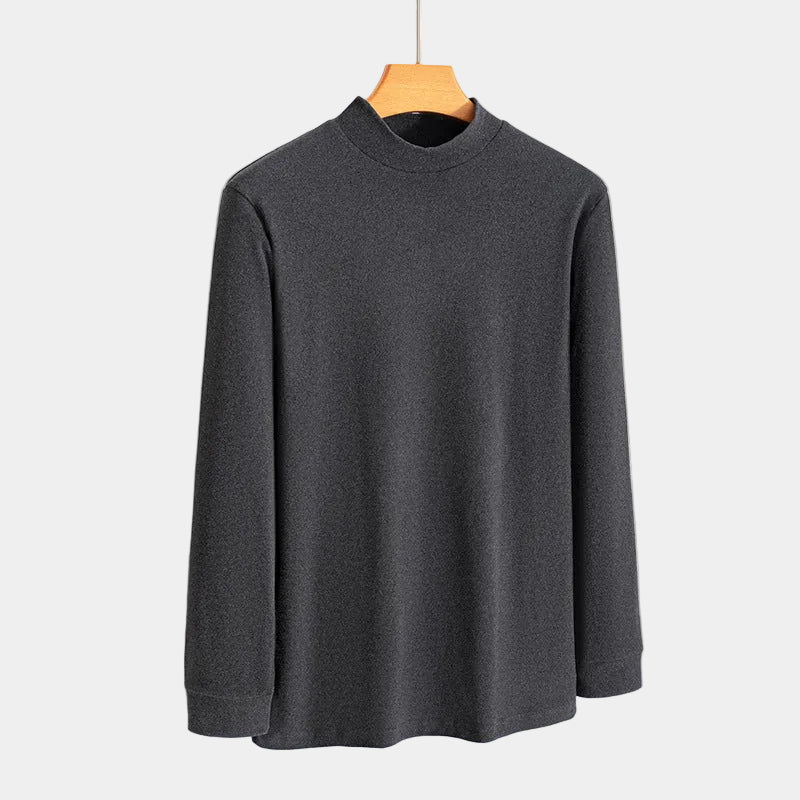 T-shirt homme col montant