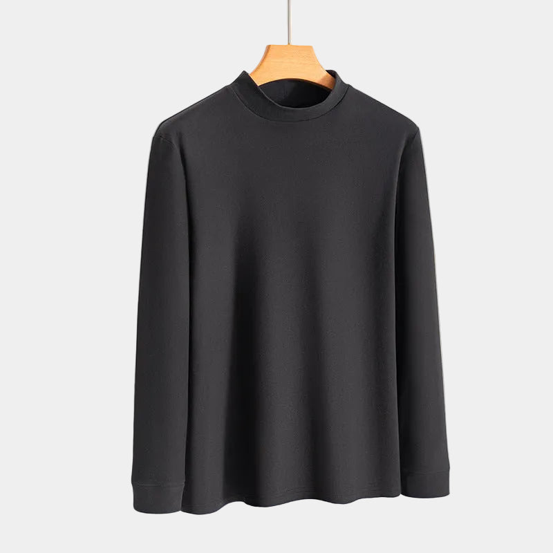 T-shirt homme col montant