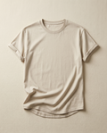 T-shirt homme bas arrondi