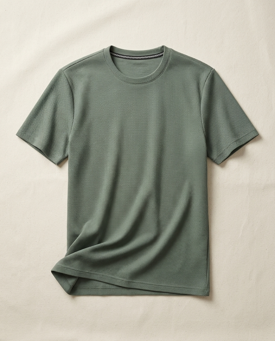 T-shirt homme texturé