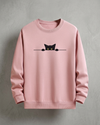 Sweat homme imprimé col rond