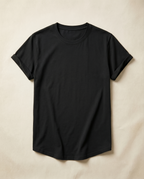 T-shirt homme bas arrondi