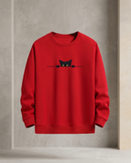 Sweat homme imprimé col rond