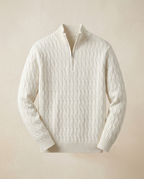 Pull homme demi-zip