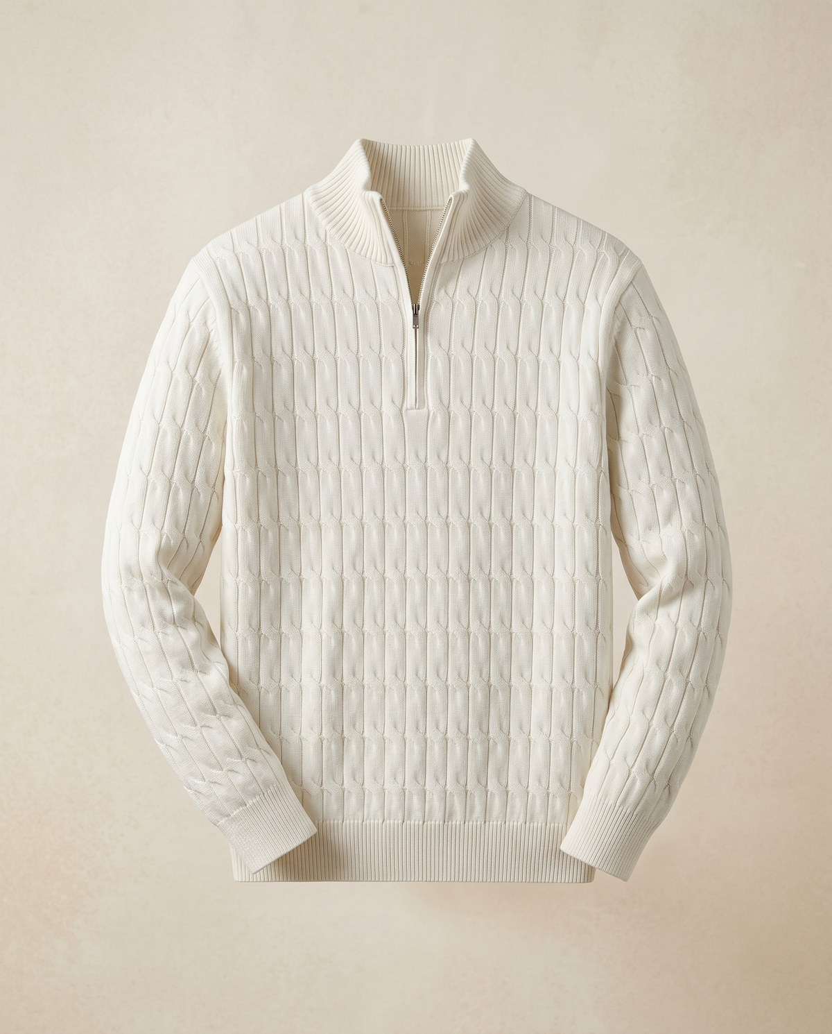 Pull homme demi-zip
