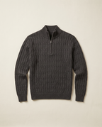 Pull homme demi-zip