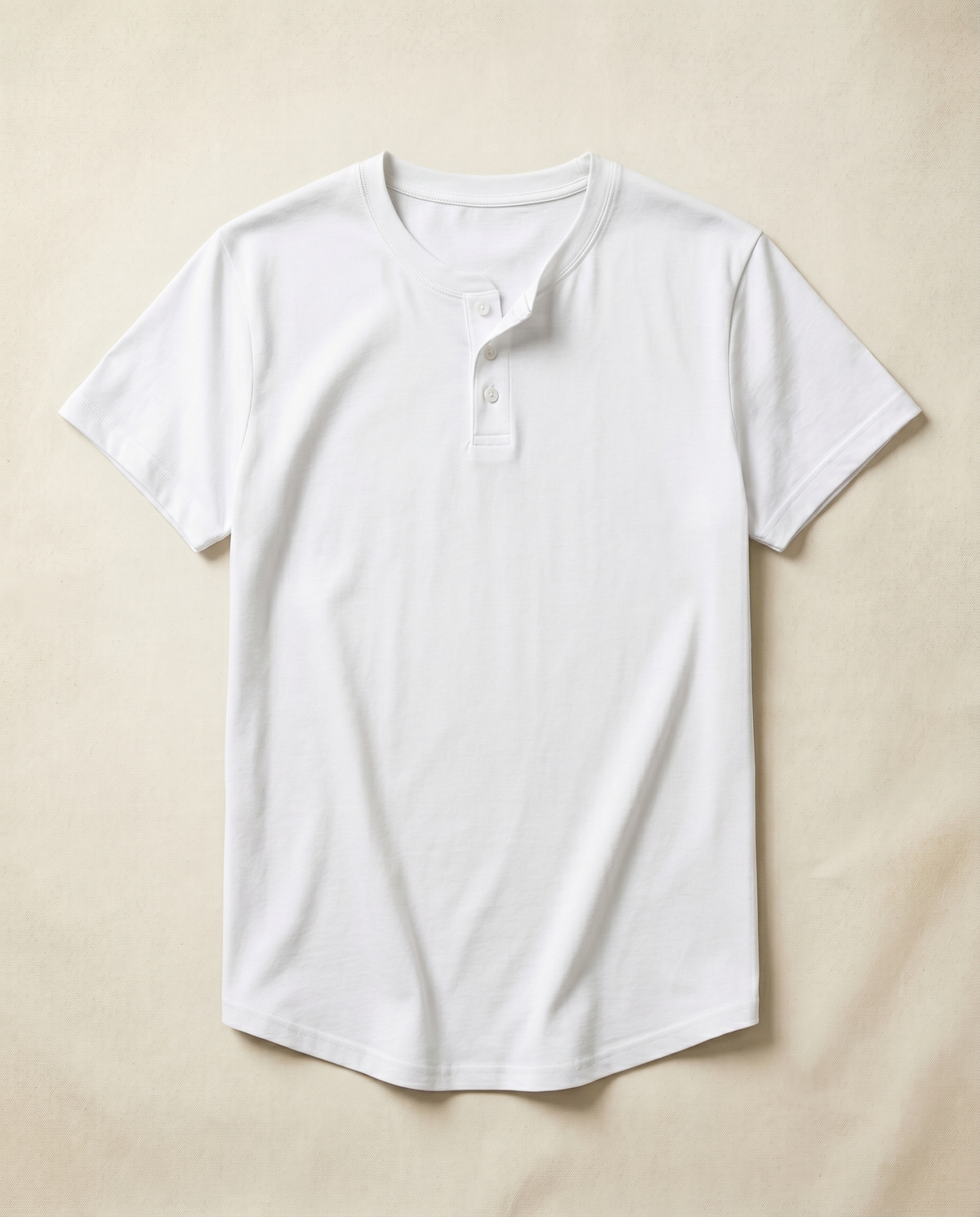 T-shirt homme boutonné