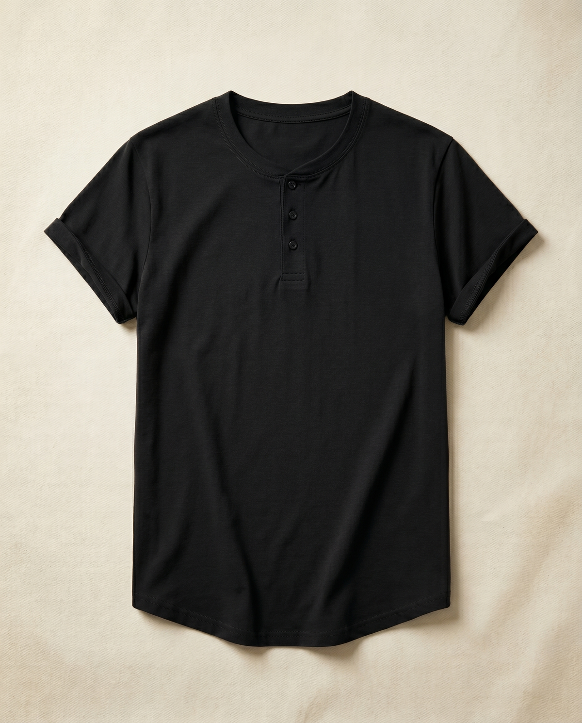 T-shirt homme boutonné