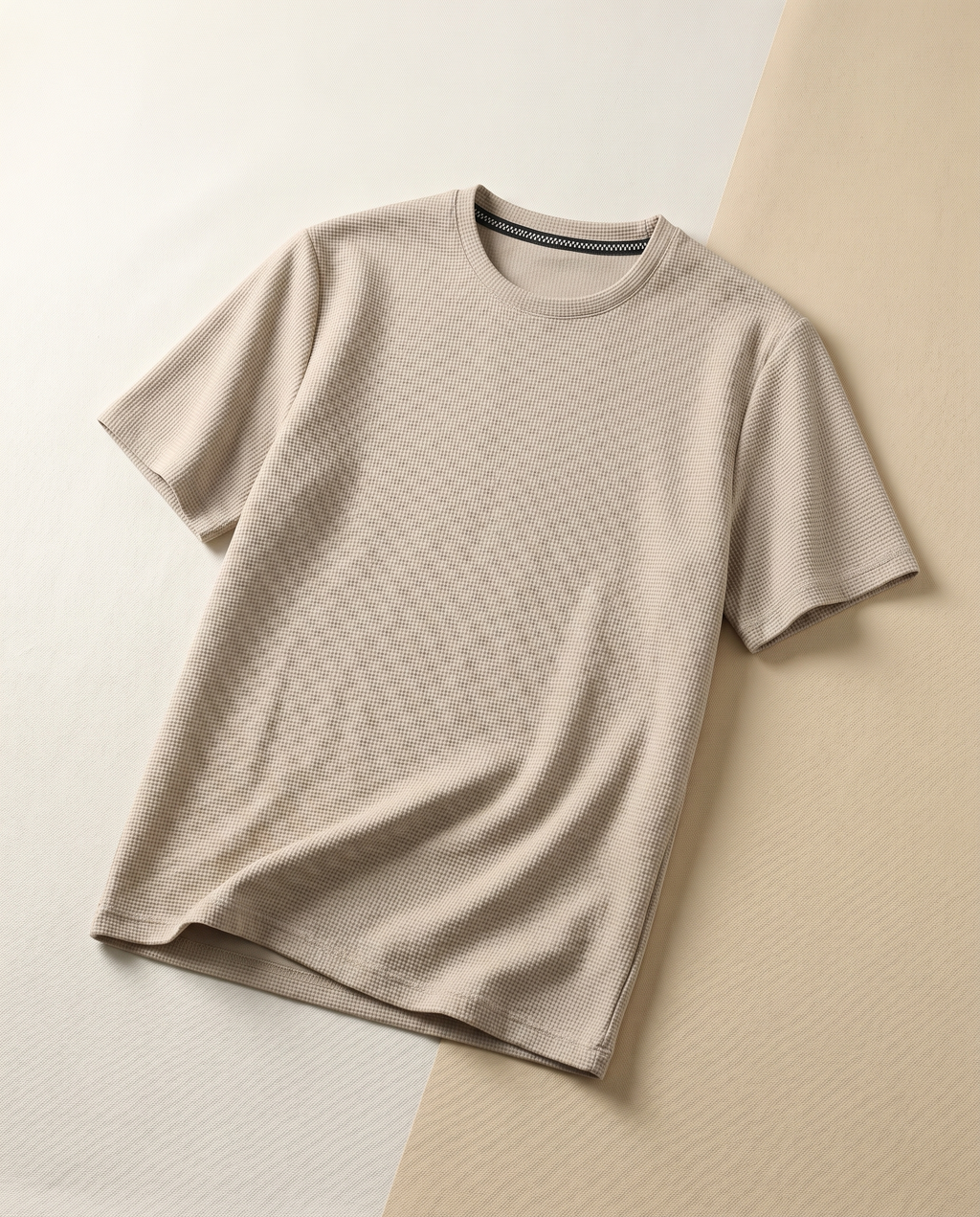 T-shirt homme texturé