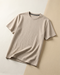 T-shirt homme texturé