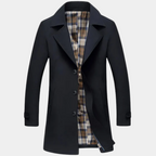 Trench homme boutonné
